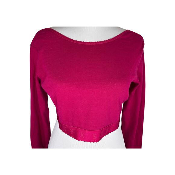 SAVAGE X FENTY Crop Top, NWT, Size XL, Pink - Picture 3 of 9
